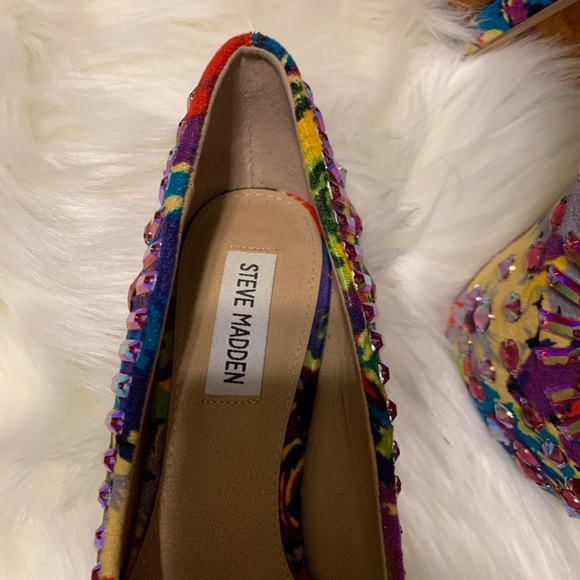 Steve Madden Ditzy Sparkling Dress High Heel Pump - Picture 11 of 12